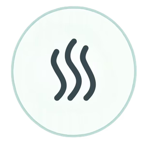 <p>Built-in heat therapy relieves pain and tension</p>