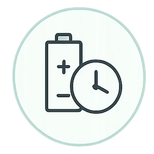 <p>Cordless with rechargeable battery and smart timer</p>